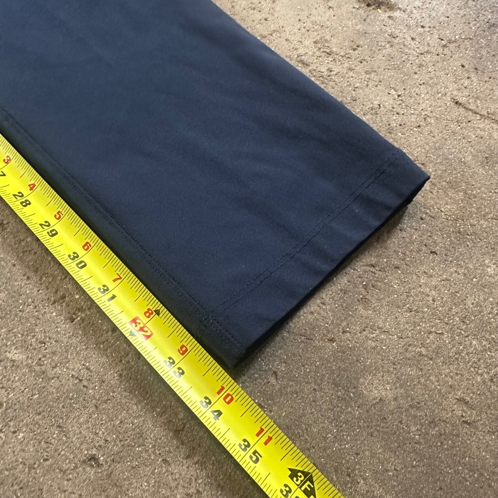 Lululemon Commission Pant Classic Mens 33x33 Navy Blue Warpstreme Chino LM5AFET - Picture 5 of 8
